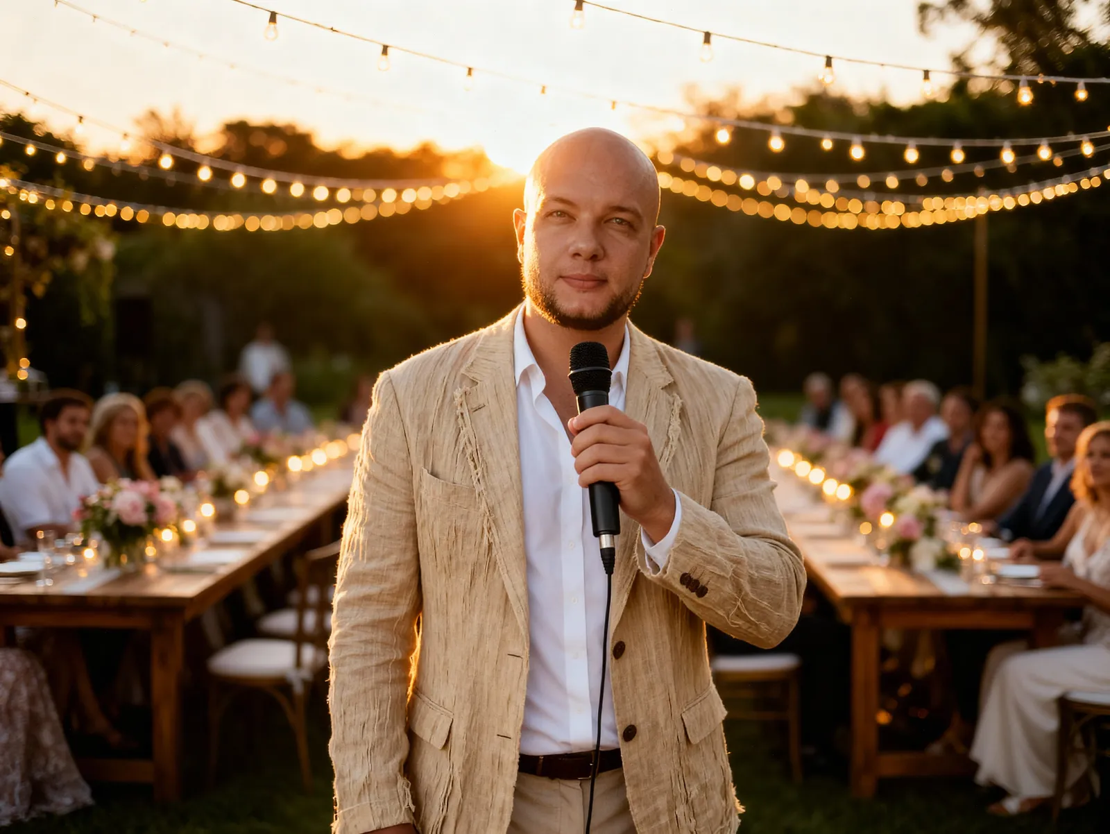 Выездная церемония бракосочетания на природе