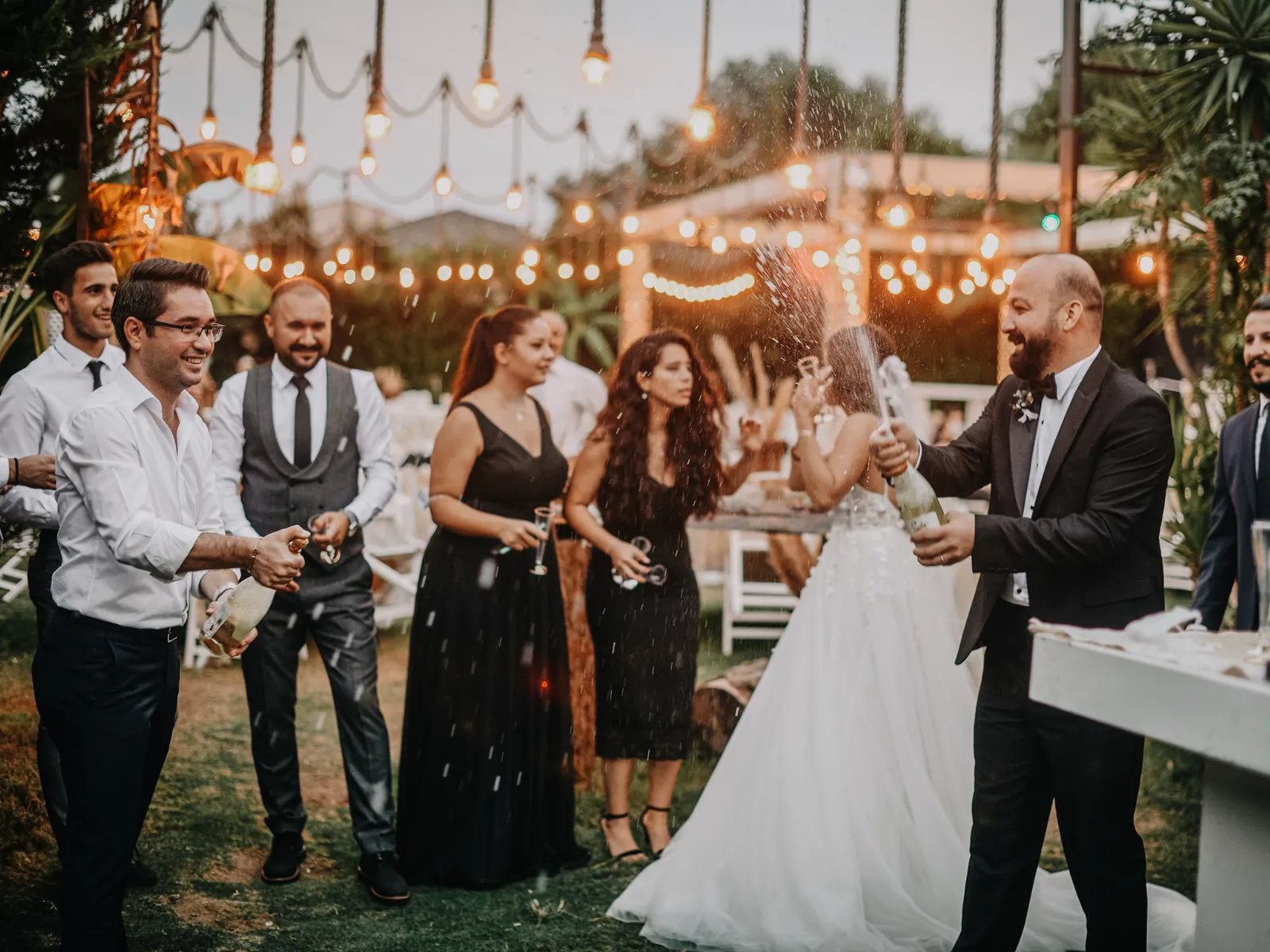 Роскошный декор свадьбы в стиле Гэтсби