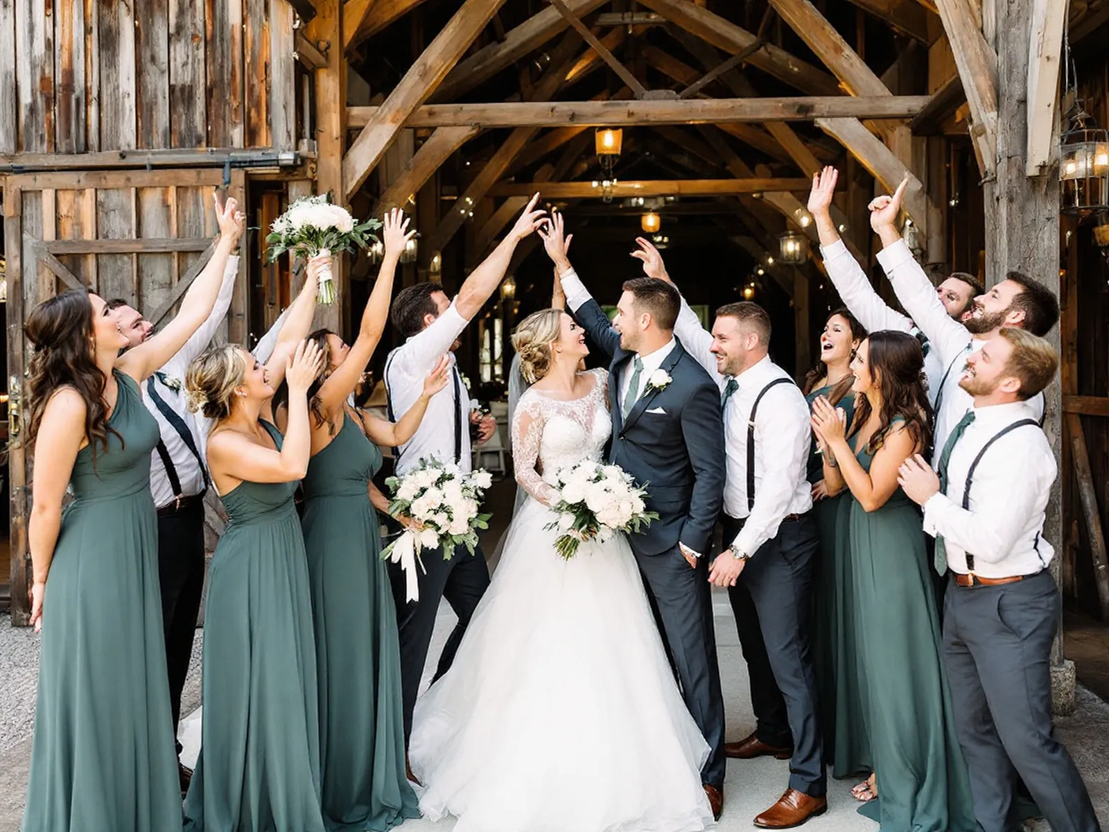 Трогательный тост на свадебном банкете