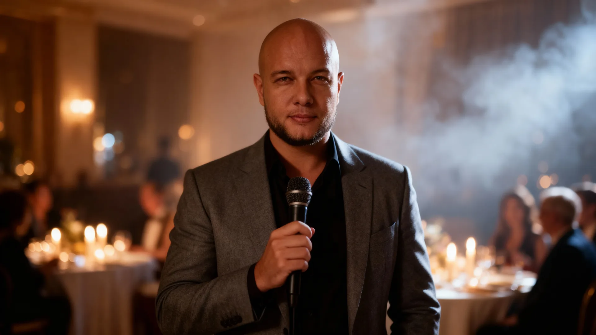 Банкетный зал со свечами в стиле Old Money