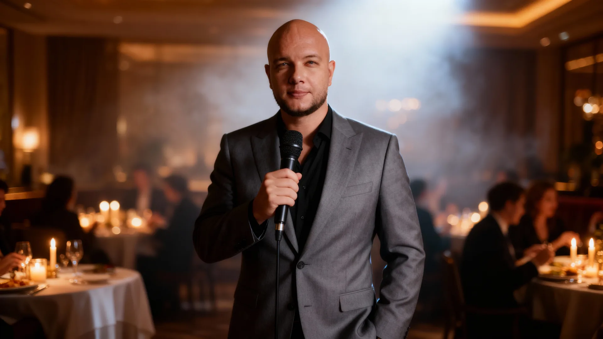 Элегантный ресторанный зал для проведения юбилея 50 лет